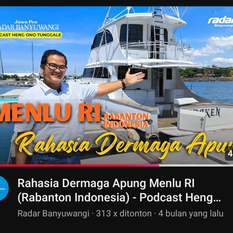 Podcast Youtube Radar Banyuwangi - utama