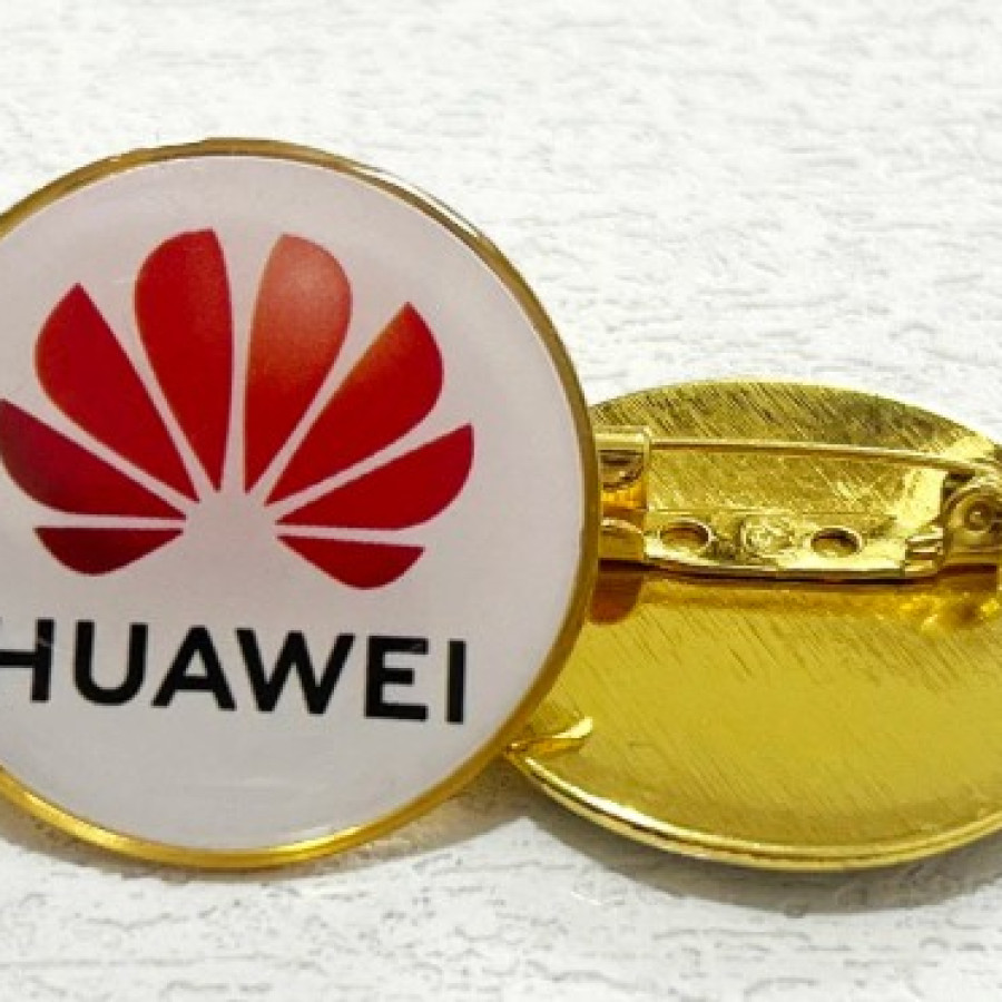 Pin Lencana cetak custom - Peniti - depan