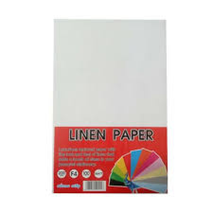 Kertas Linen Putih Non Brand