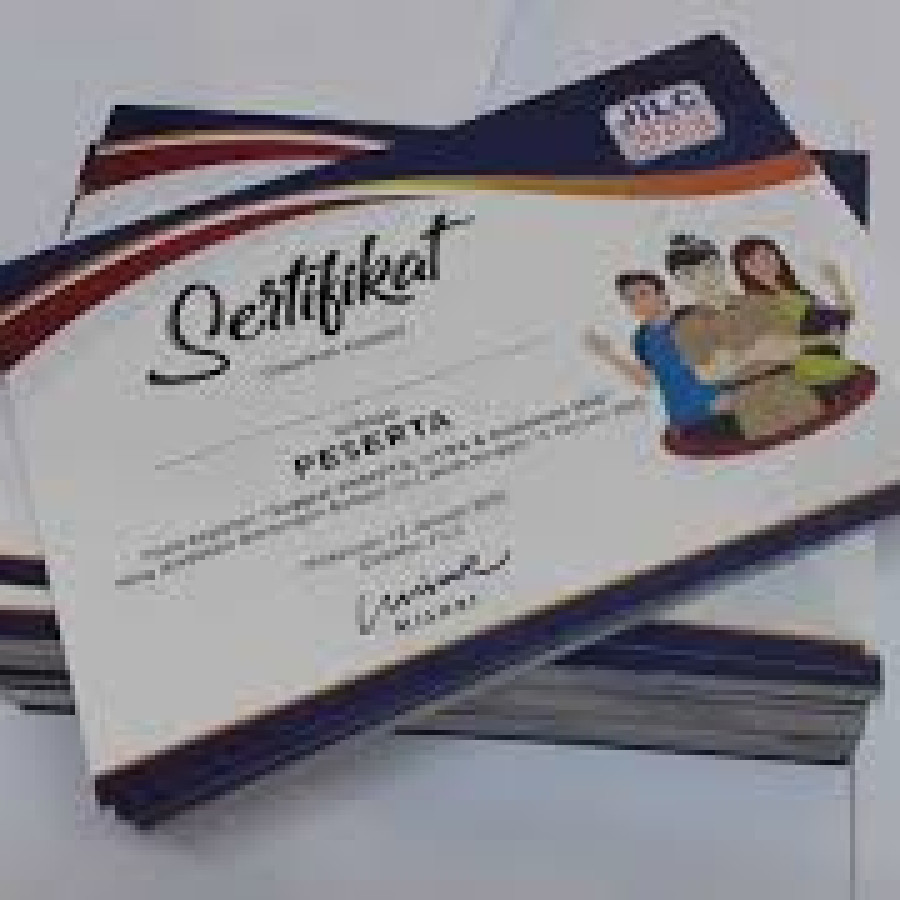 Sertifikat pelatihan