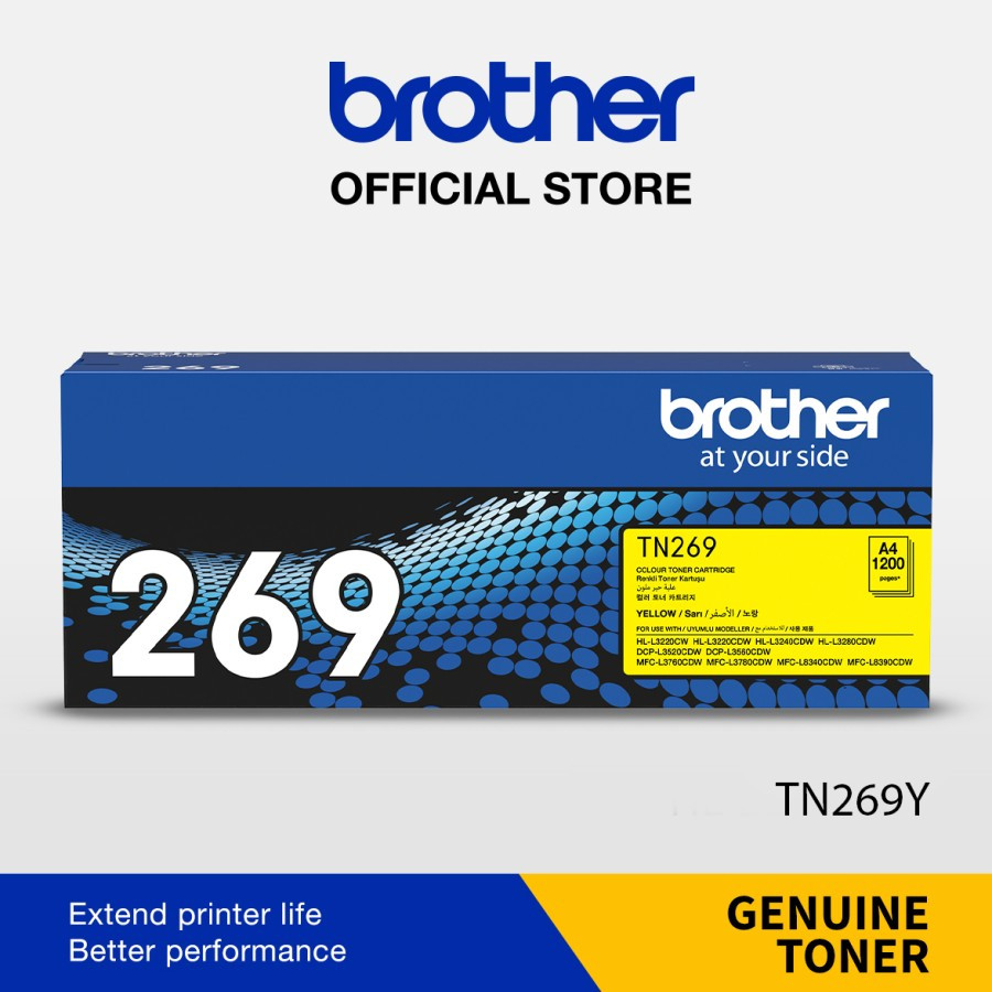 Toner Original Brother TN-269 Yellow