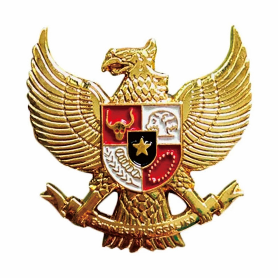 Pin Garuda Peci Upacara