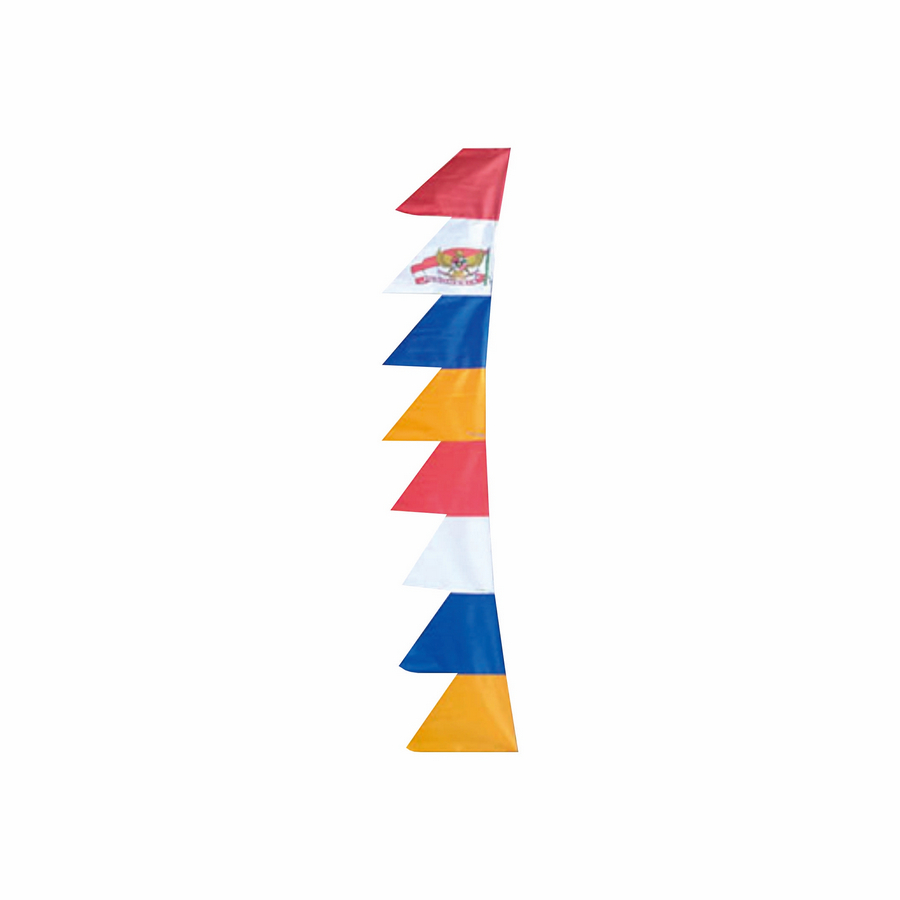 Bendera Umbul Umbul Zig Zag Mata 8
