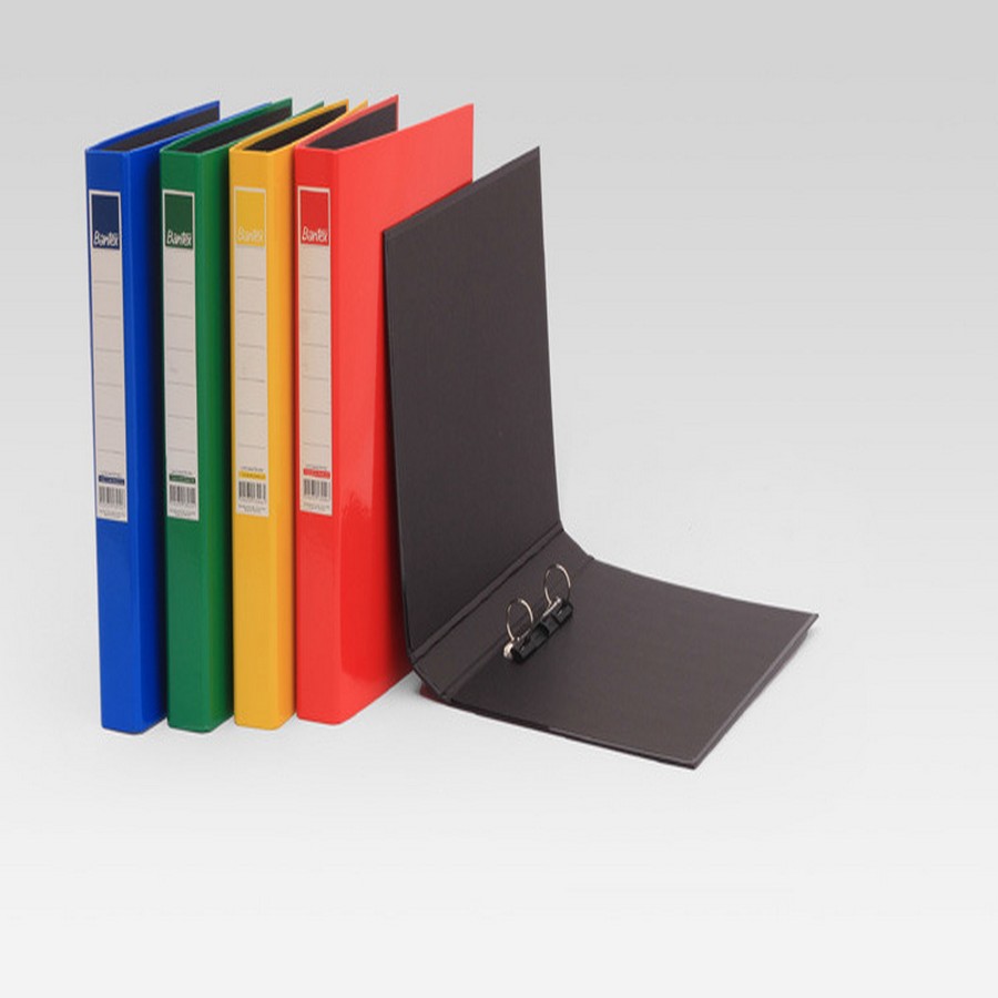 BANTEX Laminated Ring Binder 2 Ring O 25mm A4 Cobalt Blue