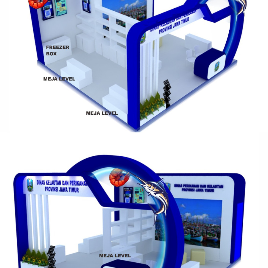 Dekorasi Stand Pameran - depan