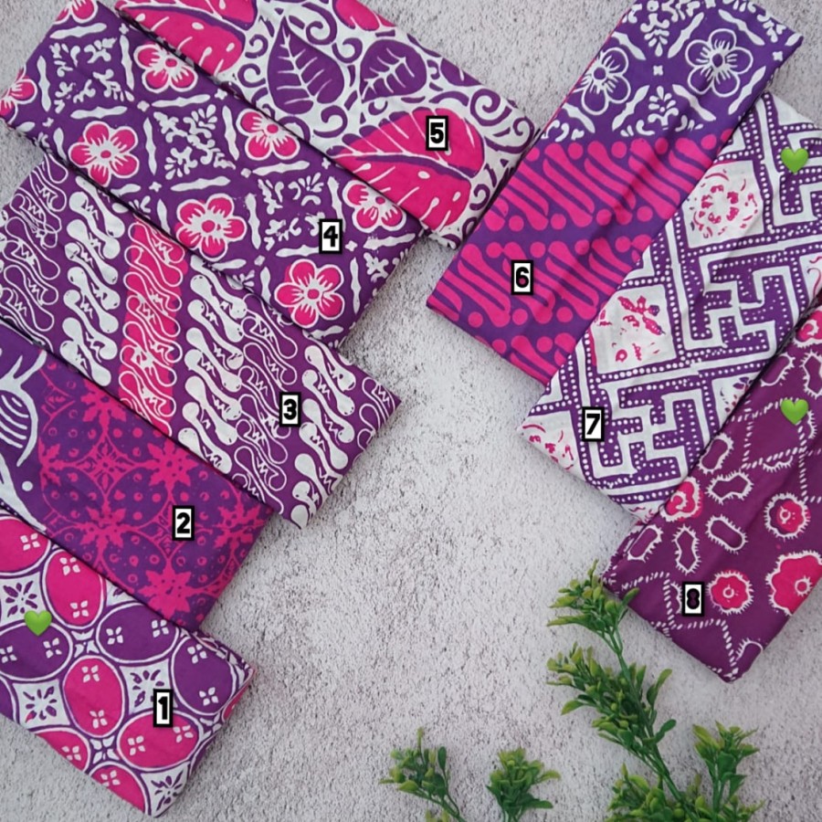 Kain Batik - Cap Kombinasi Colet #013