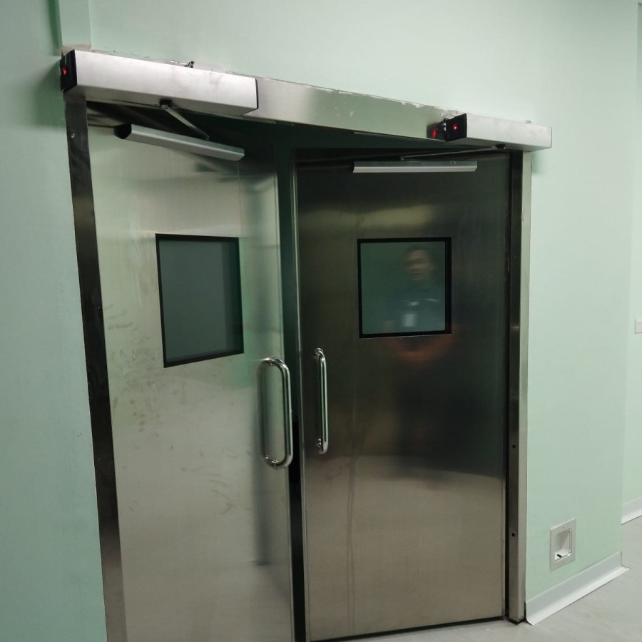 Maintenance Automatic Double Swing Door - utama