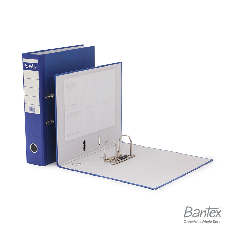 Ordner  Bantex Lever Arch File Folio Berlapis Kertas Tebal 7cm - depan