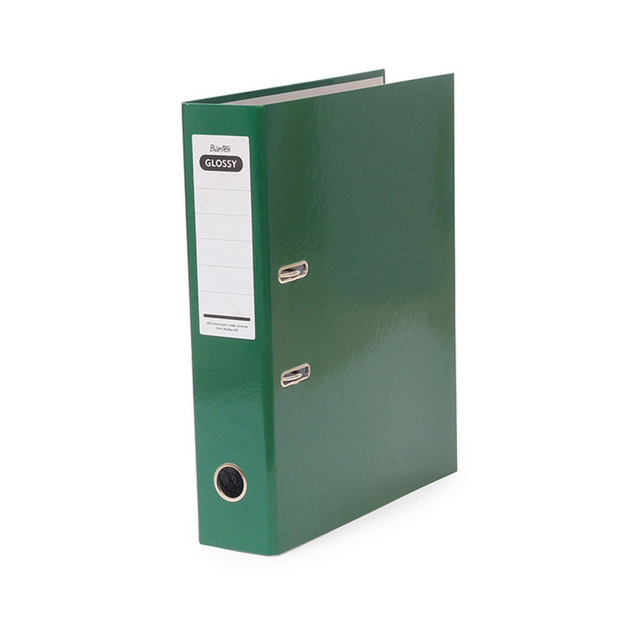 Ordner BANTEX Lever Arch File F4 7cm Glossy Green 144104