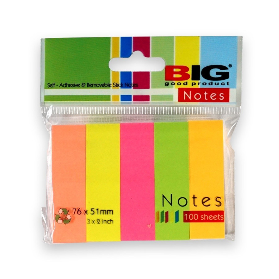 Sticky Note (4,5 x 1 x 5 strips) merk Big