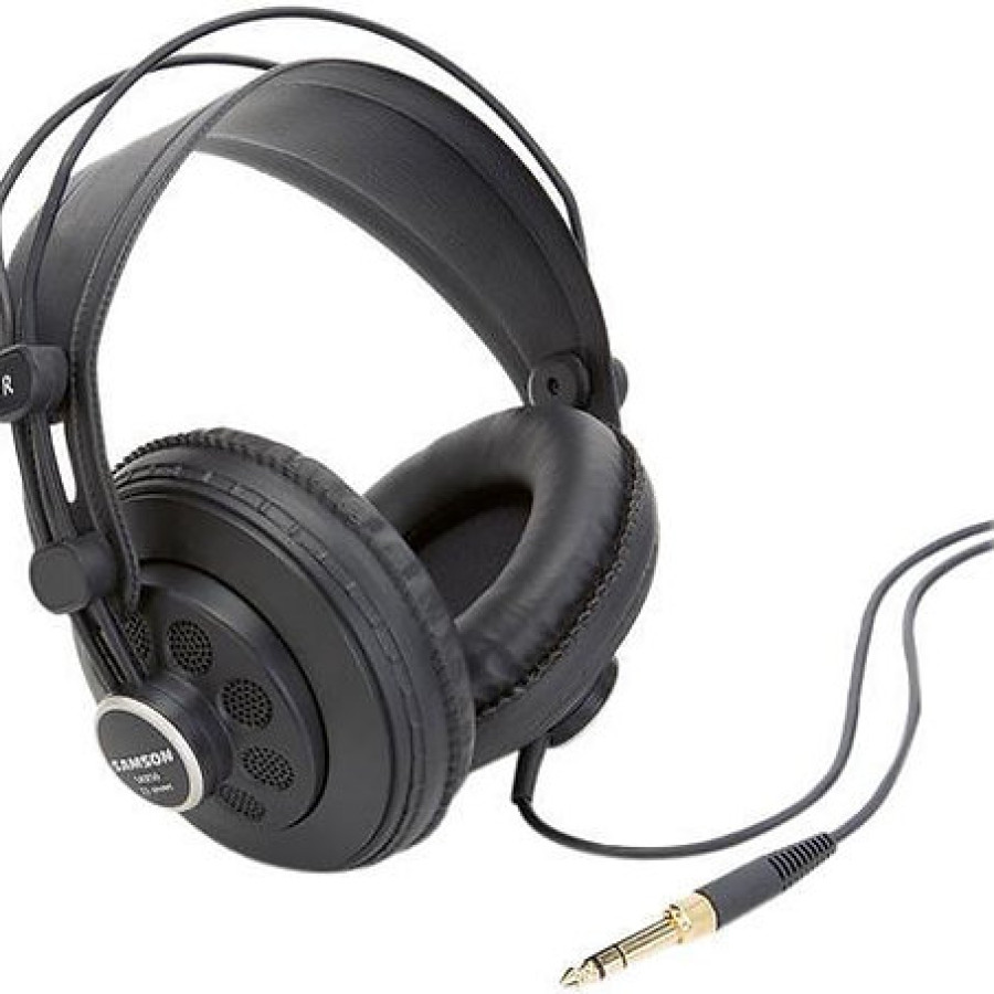 Samson SR850 Semi-open Studio Headphones - detail