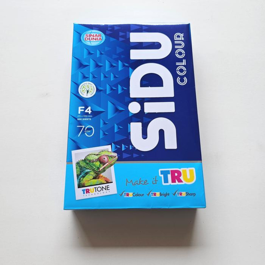 HVS F4 BIRU 70 gram SIDU