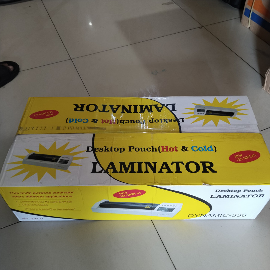 LAMINATOR MESIN LAMINATING DYNAMIC-330