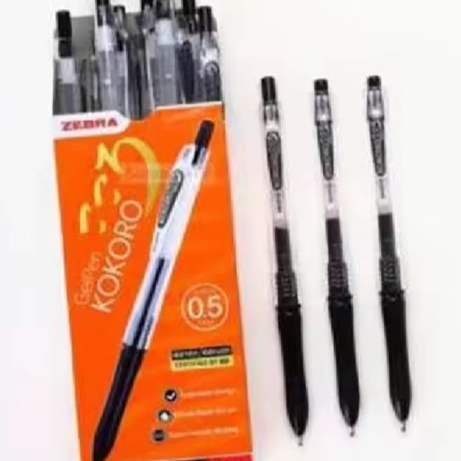 Pulpen Zebra Kokoro Gel 0.5