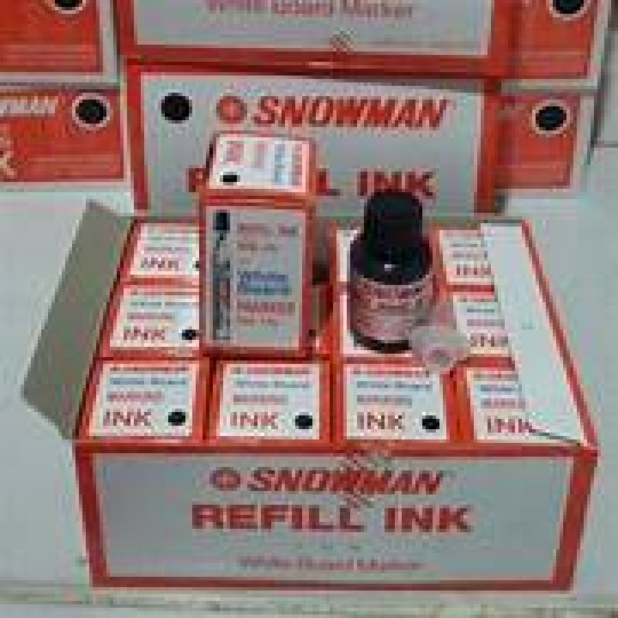 TINTA SPIDOL SNOWMAN WHITEBOARD  1 PAK