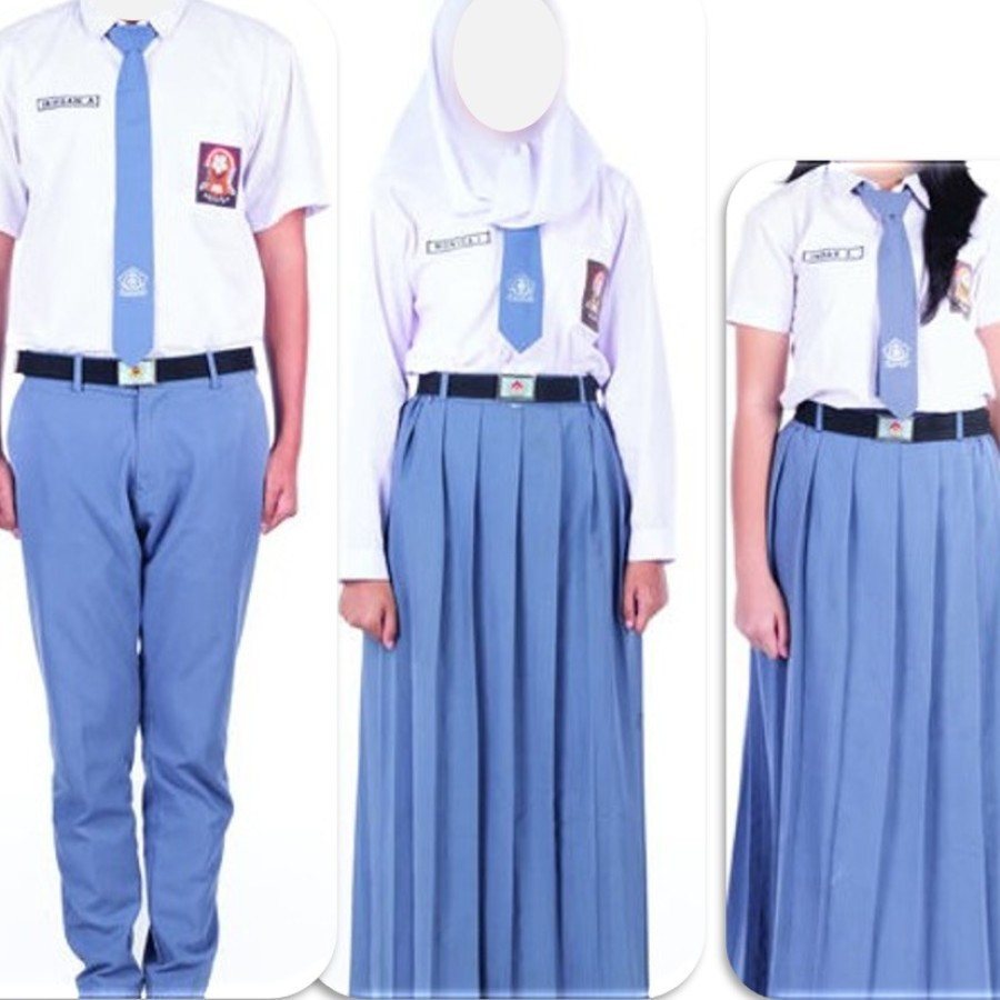 SERAGAM OSIS SMA SMK PUTRA PUTRI - depan