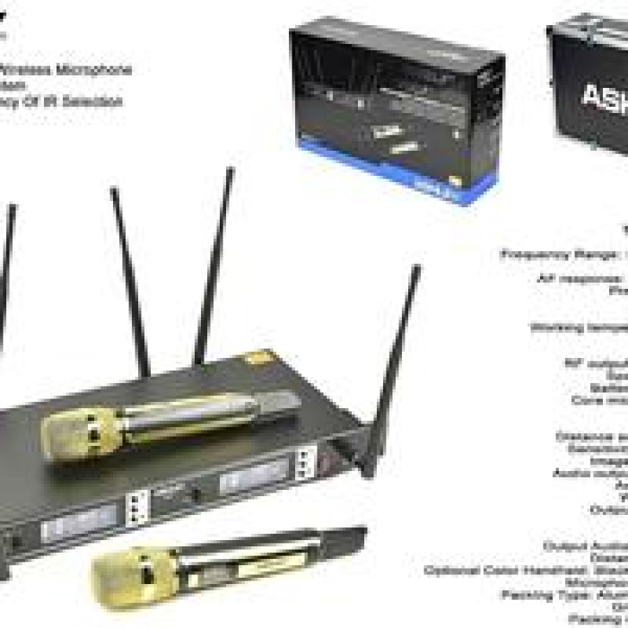 Mic Wireless Ashley Pro 1 - depan