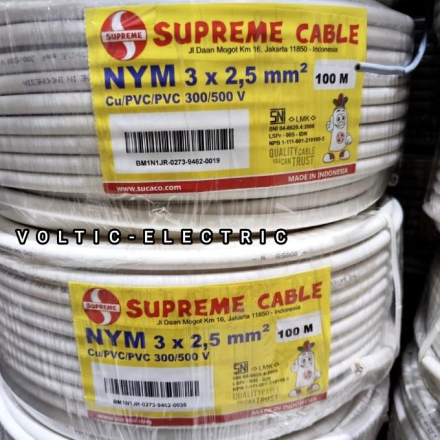 Kabel Listrik NYM / Kawat - depan