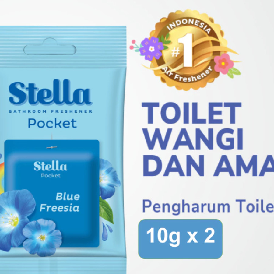 Pewangi Toilet Stella, Grade dan yang lain - depan