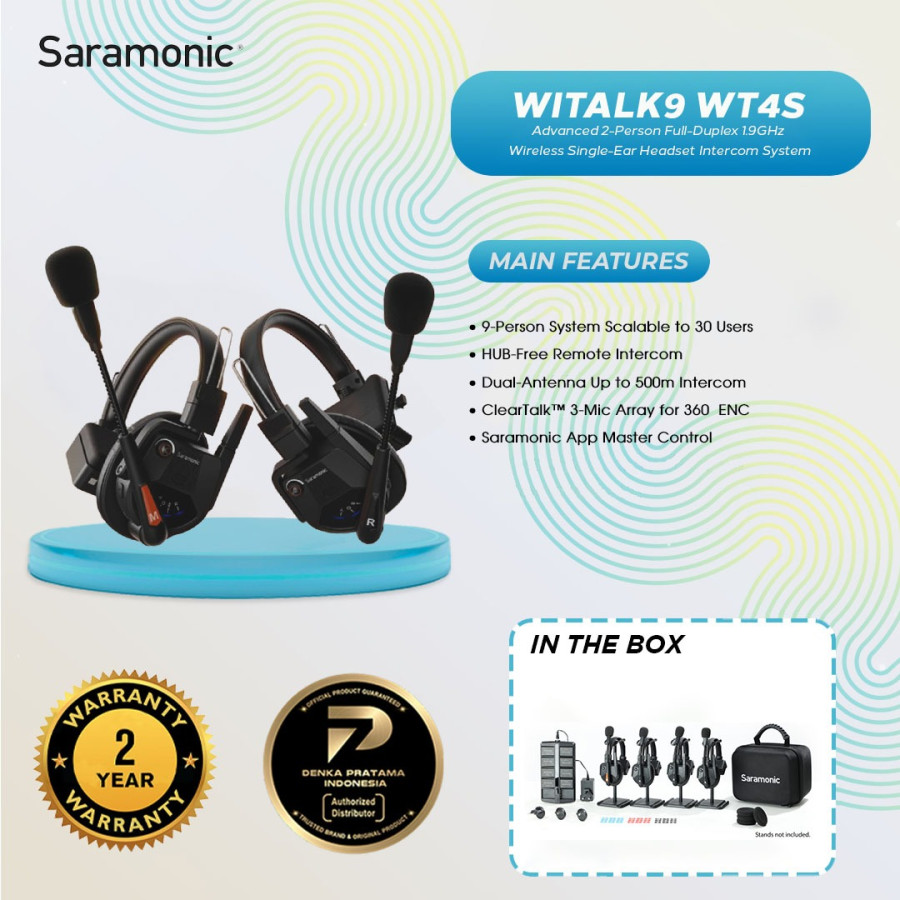 Saramonic WITALK9 WT4S - depan