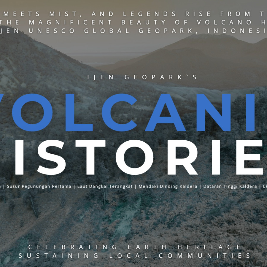 Cetak Buku (Ijen Geopark Volcanik Geotrails) - utama