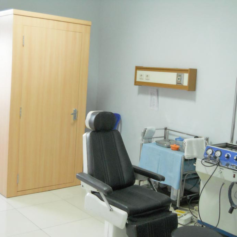 Audiometric booth ruang kedap suara untuk pasien tuna rungu audiolog - utama