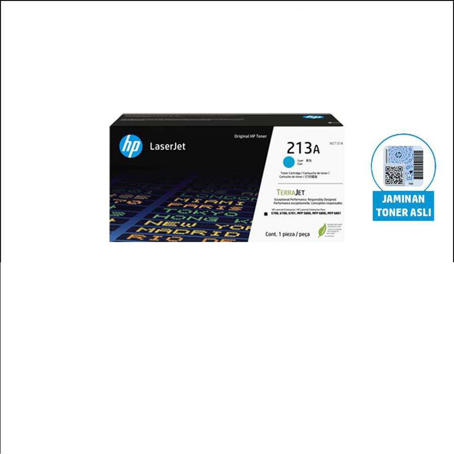 Toner Hp LaserJet Cyan 213 A - utama