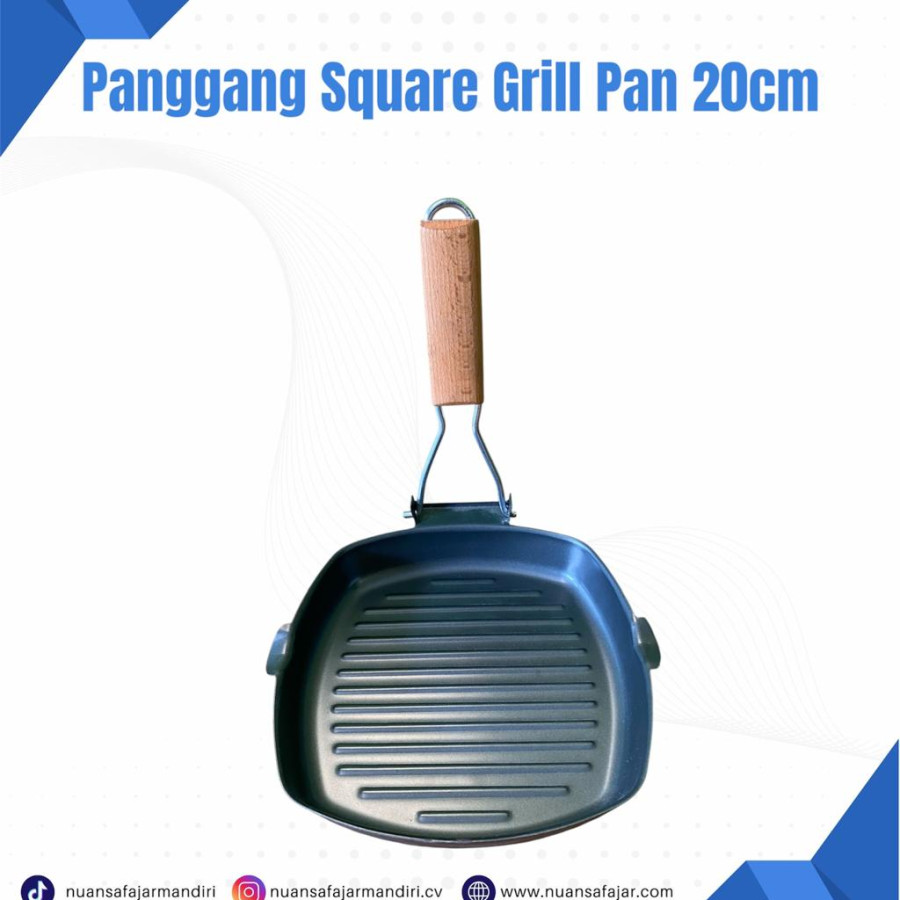 PANGGANG SQUARE GRILL PAN 20CM