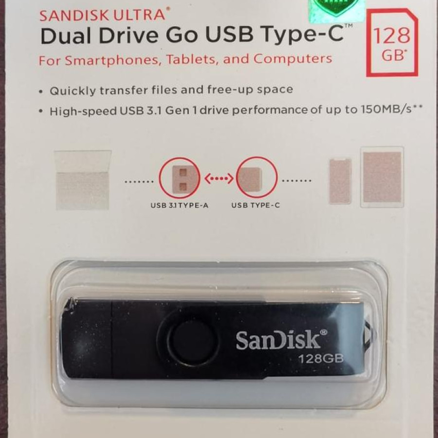 Flashdisk - OTG TIPEC 128Gb
