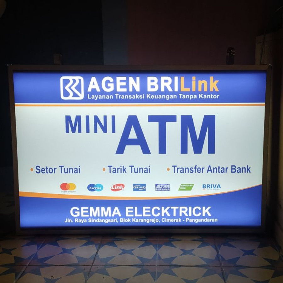 LOGO NEON BOX CUSTOME - depan