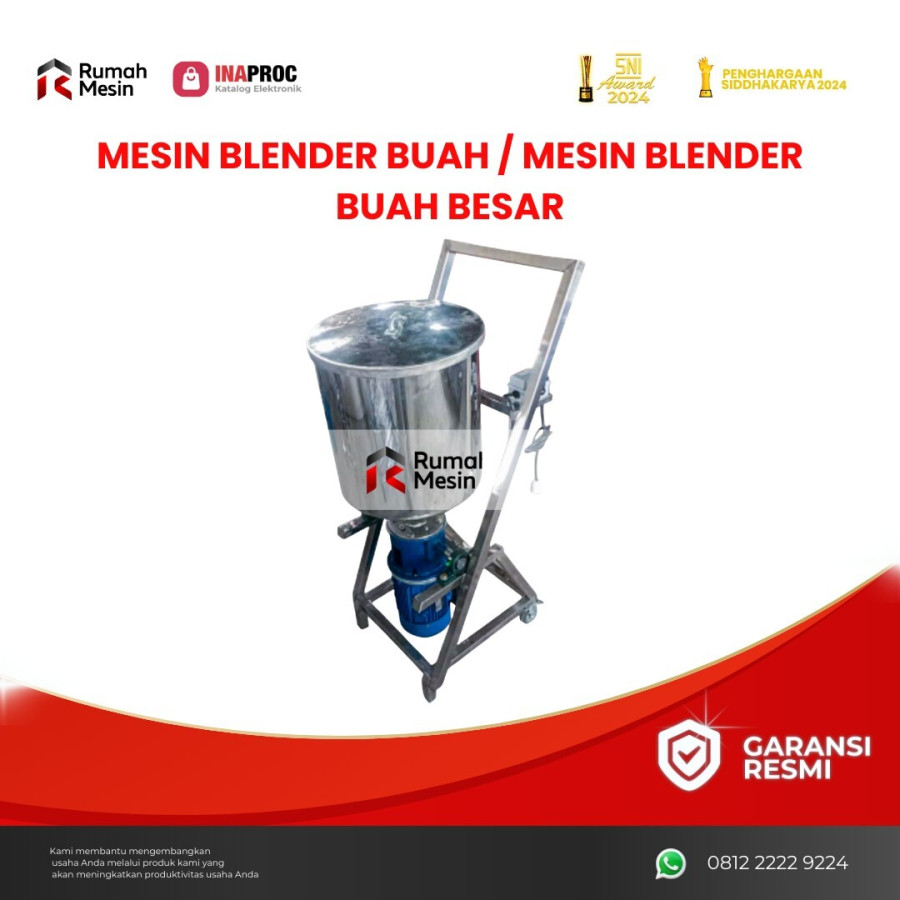 Mesin Blender Buah / Mesin Blender Besar - utama