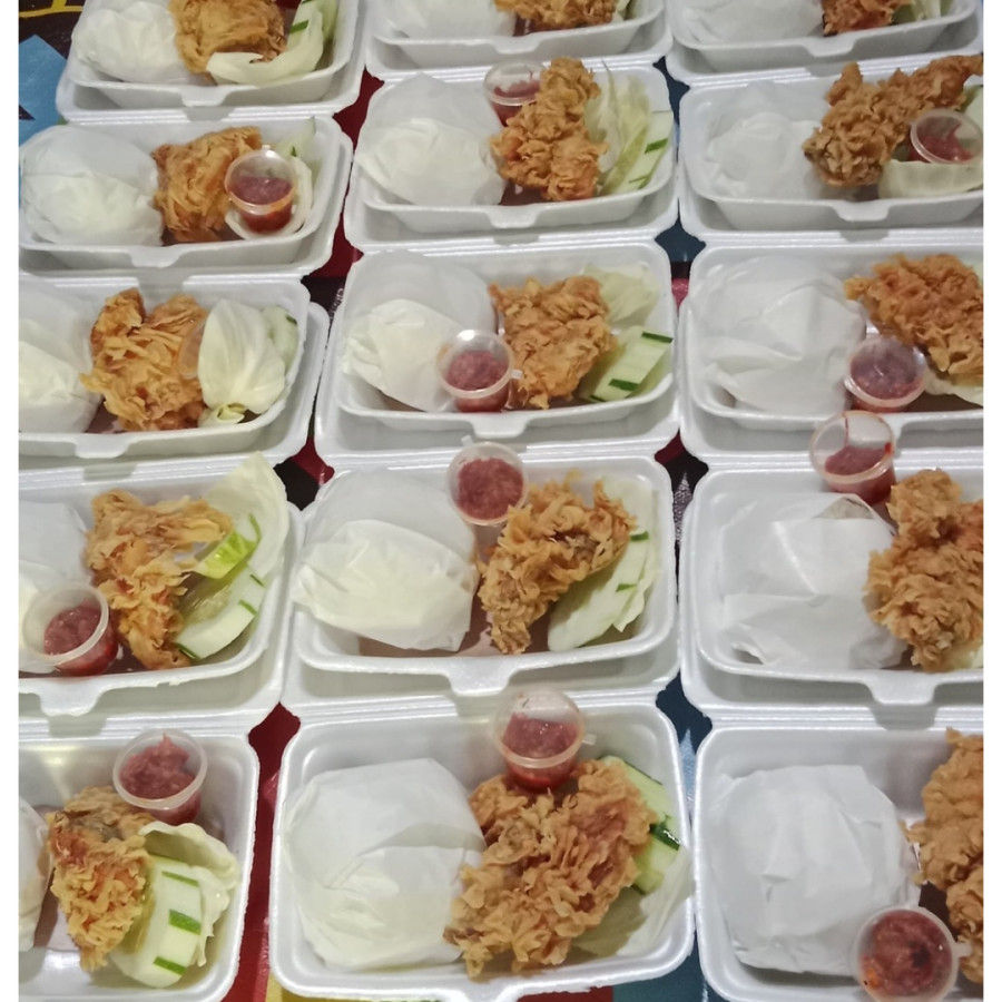 Paket Hemat Ayam Krispy Geprek plus Es Teh Yaya Berkah - utama