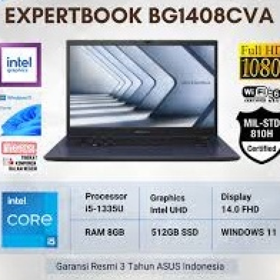 ASUS EXPORTBOOK BG1408CVA - utama