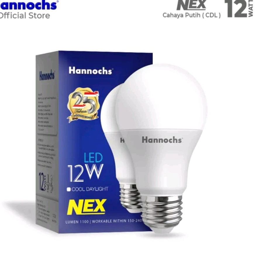 12 Watt Hannochs Nex Bohlam - utama