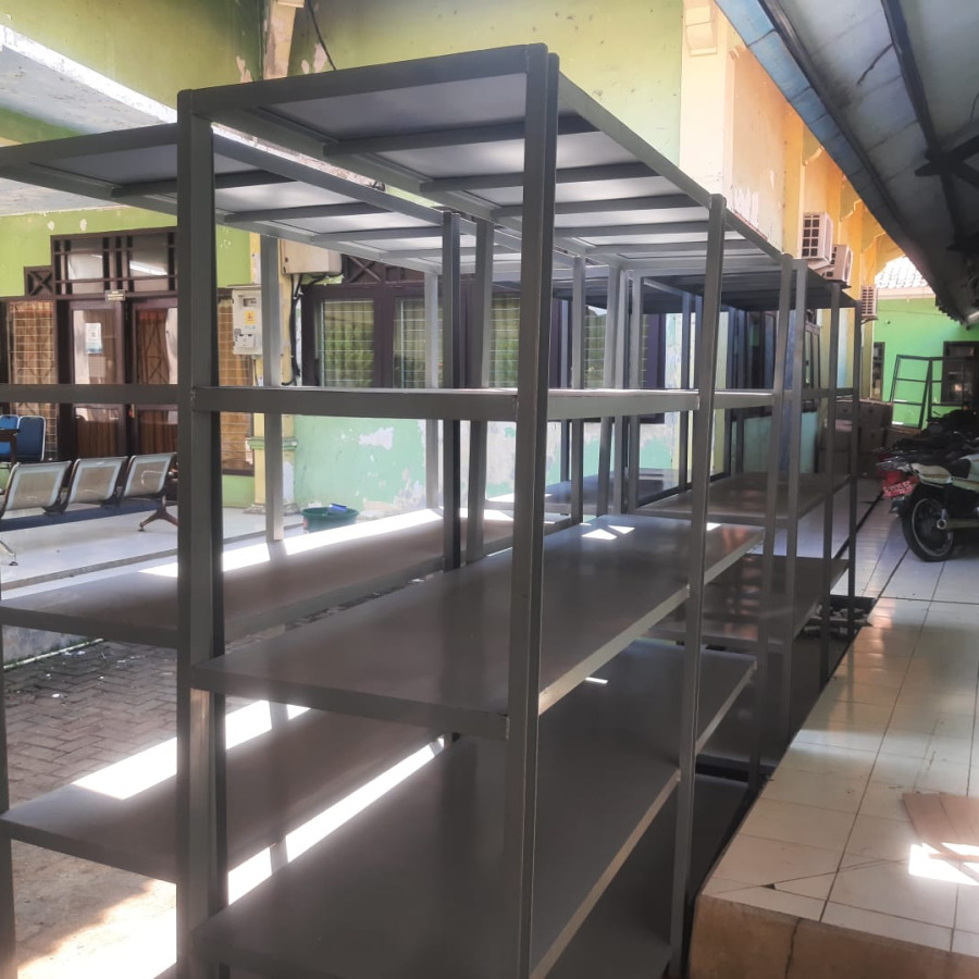 Rak Arsip Besi Uk. 210 x 60 x 200 cm (kanal U 5)
