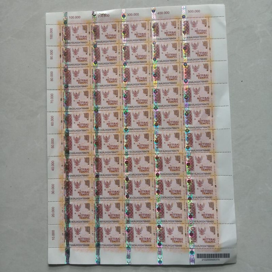 MATERAI 1000