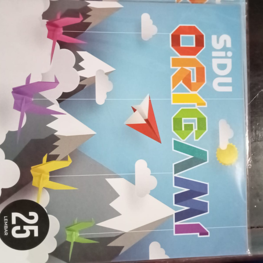Kertas Lipat Origami SIDU
