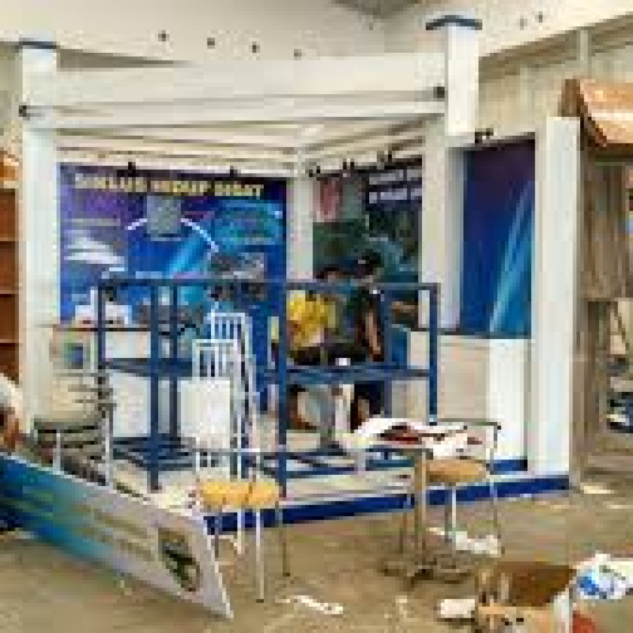 Jasa Desain Stand Pameran - samping