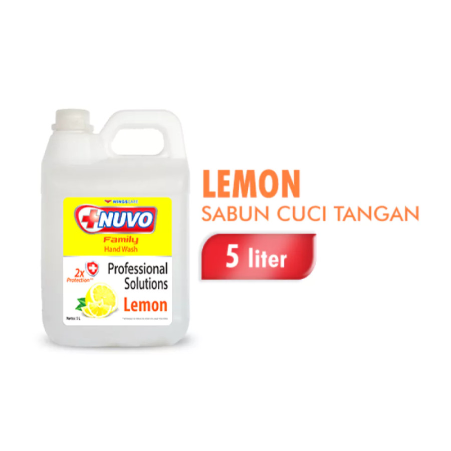 NUVO Sabun Cuci Tangan - samping