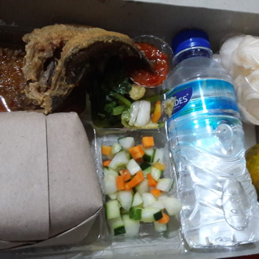 Paket nasi box - samping