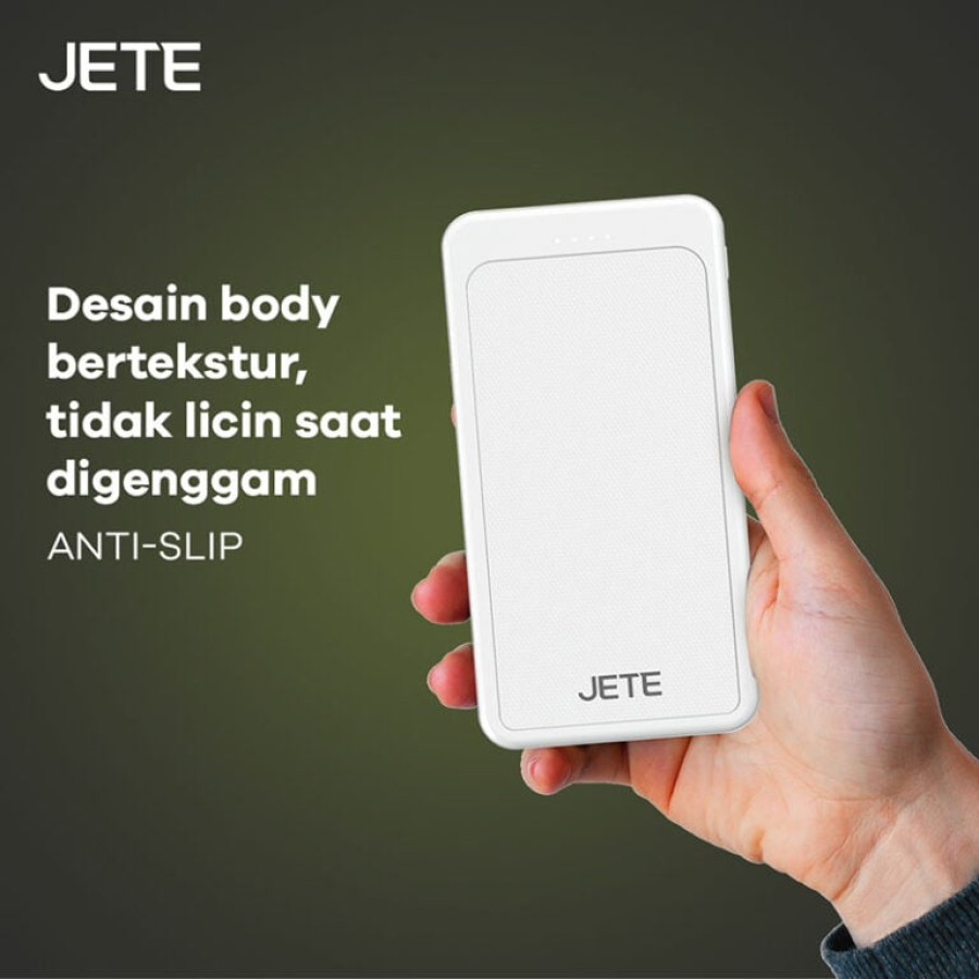 Powerbank JETE C8 Series 10000 mAh - samping