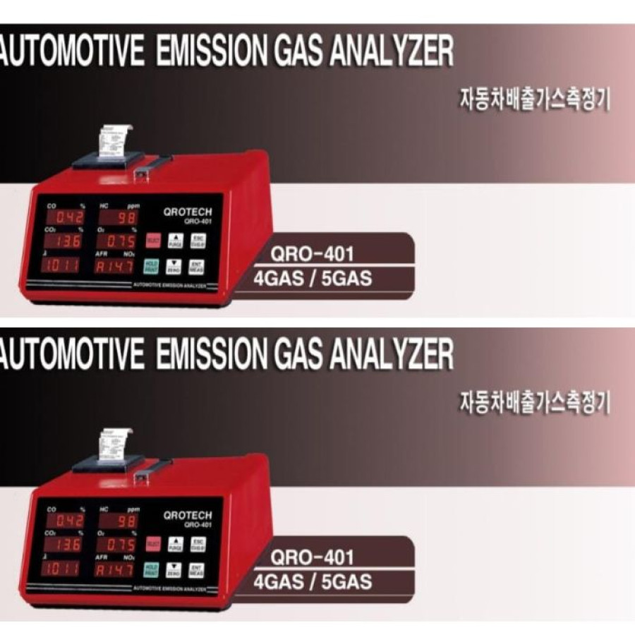 GAS ANALYZER QRO 401 MERK QROTECH ANALISIS GAS BUANG
