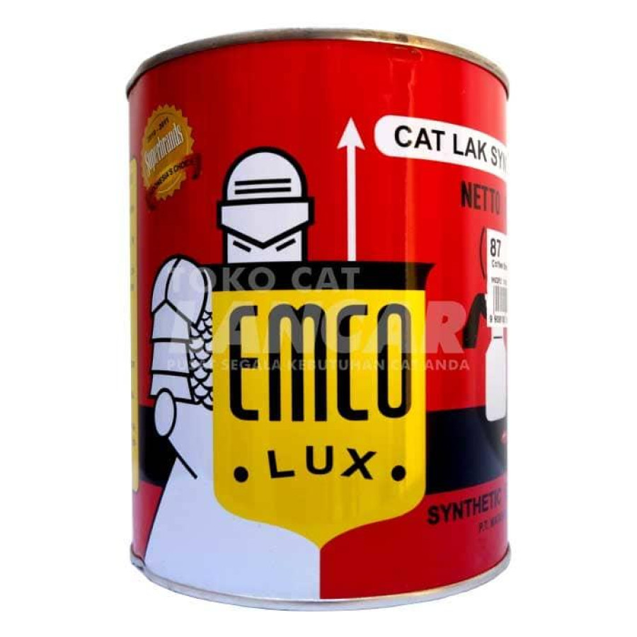 Cat Kayu dan Besi Emco - depan