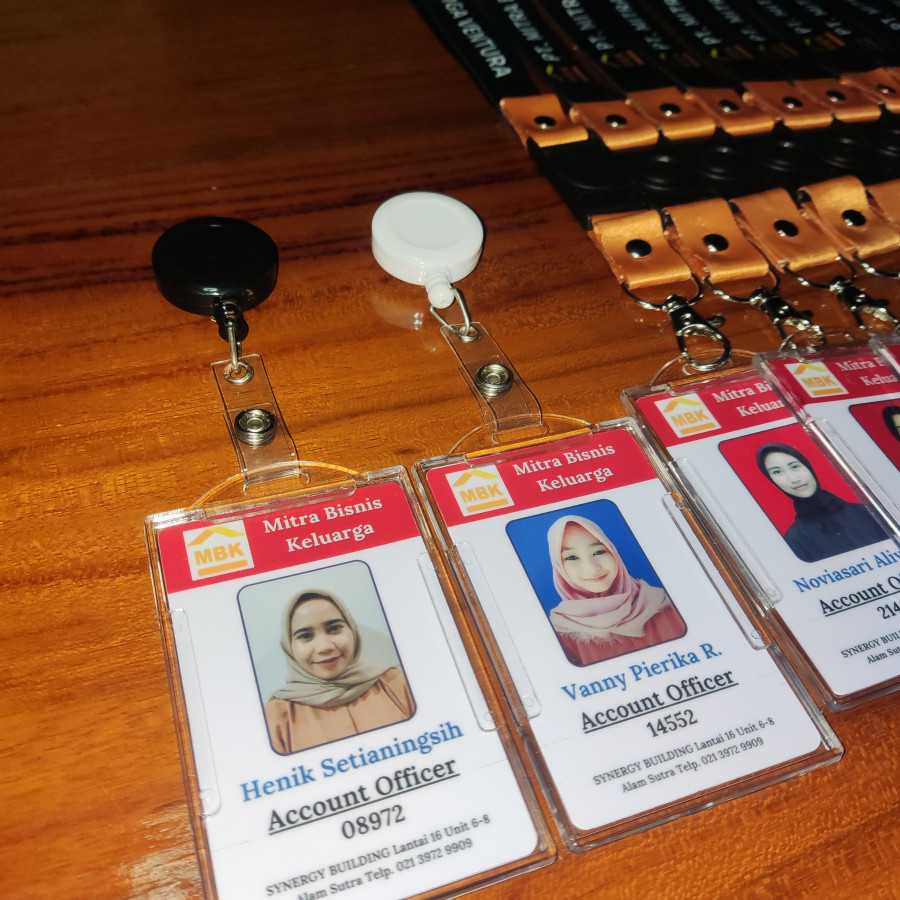 ID CARD TALI FULL PRINTING - samping