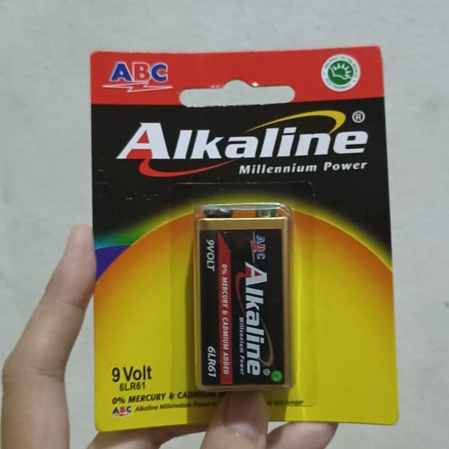 Baterai Alkaline Kotak
