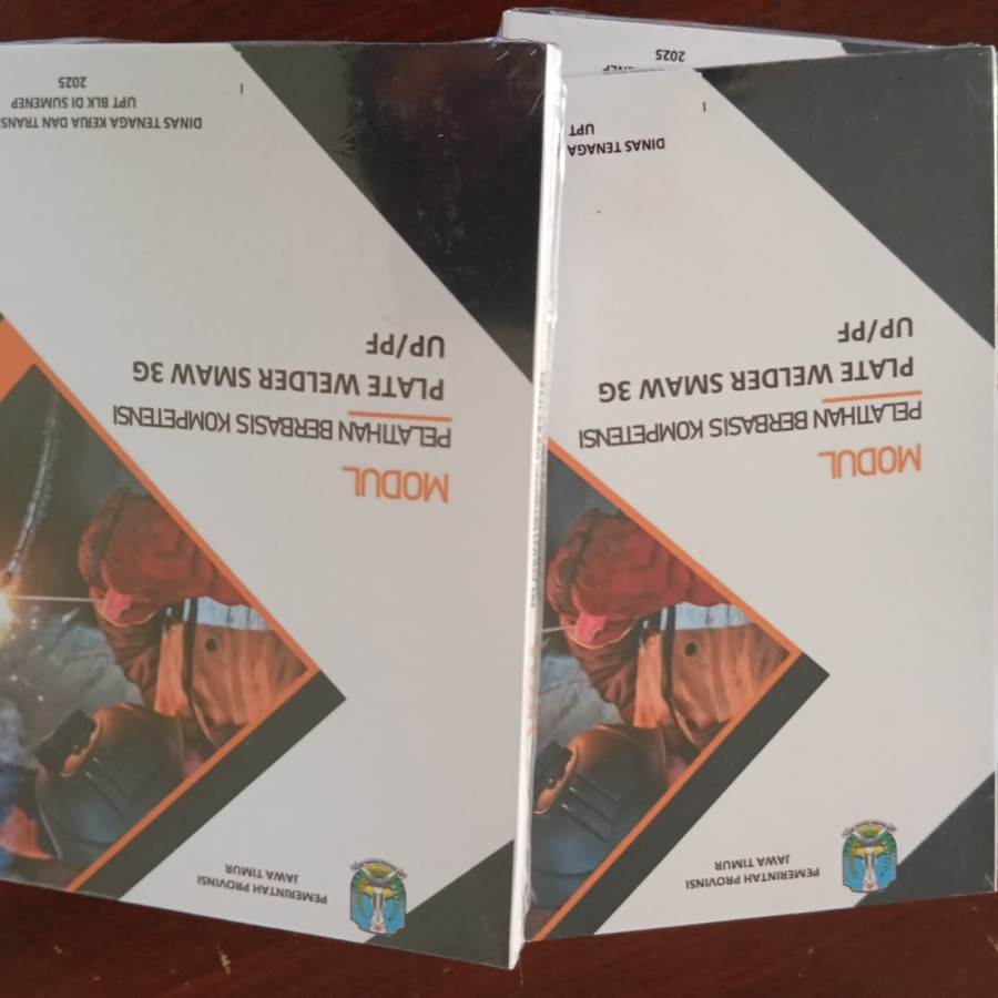 Buku Pedoman Pelatihan Pipe Welder SMAW 3G - depan