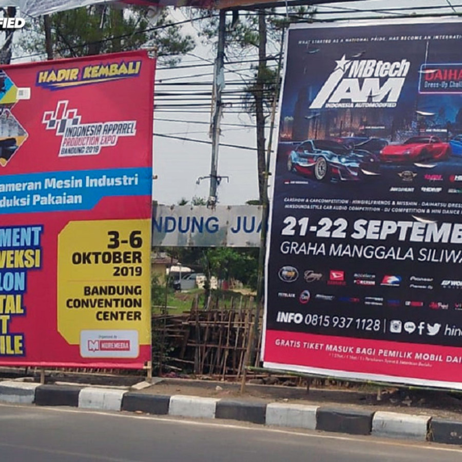 Pembuatan dan Pemasangan Baliho - depan