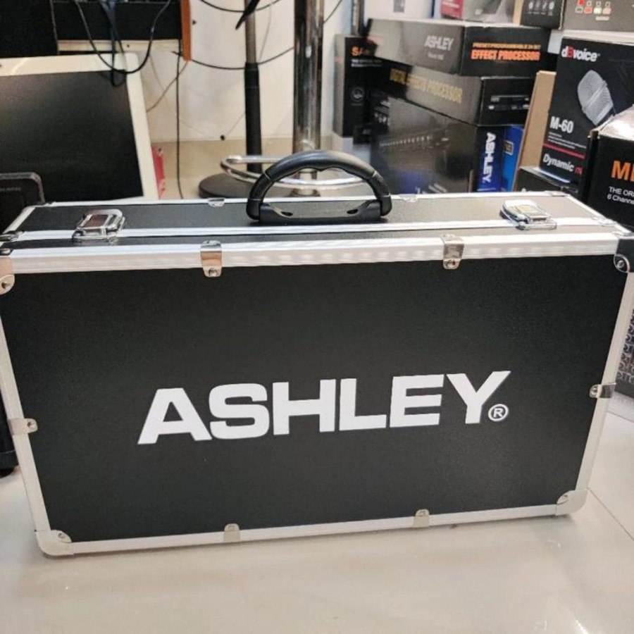 Mic Wireless  Merk Ashley PRO 1 6 Antena - samping