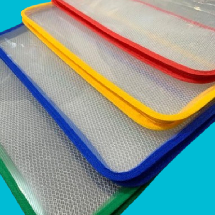 Map Plastik / Zipper Bag merk EAGLE FILES - samping