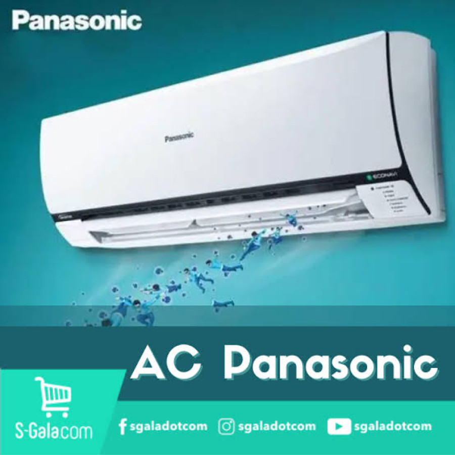 AIR CONDITIONER AC 1 PK PANASONIC - depan